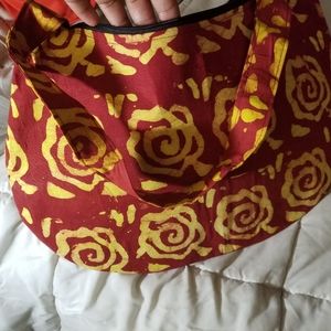 African pattern crossbody